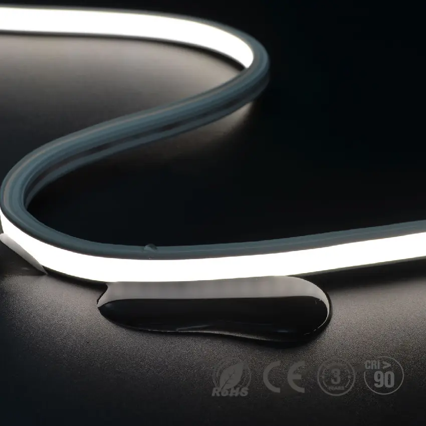 recessed light strip neon light