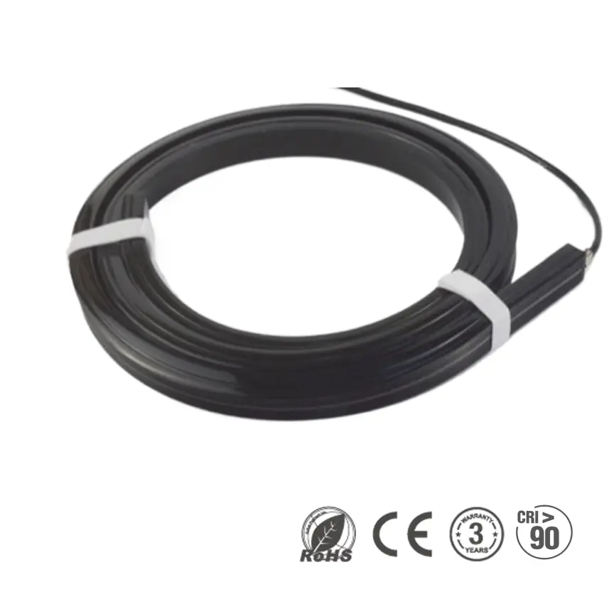 Black led neon strip light