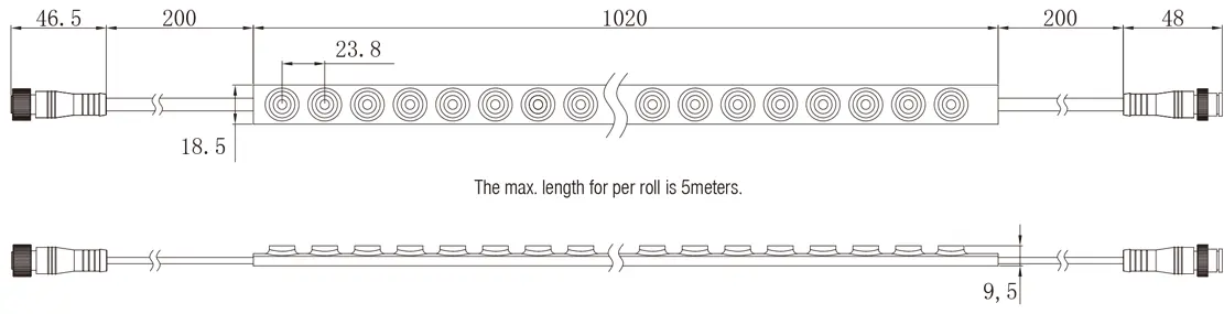 wall size Size