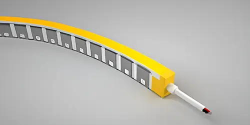 chain mounting way flexible profile mounting