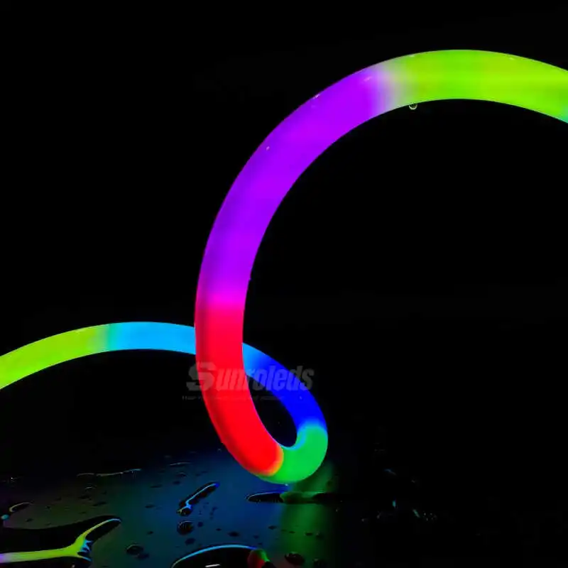 pixel neon tube light