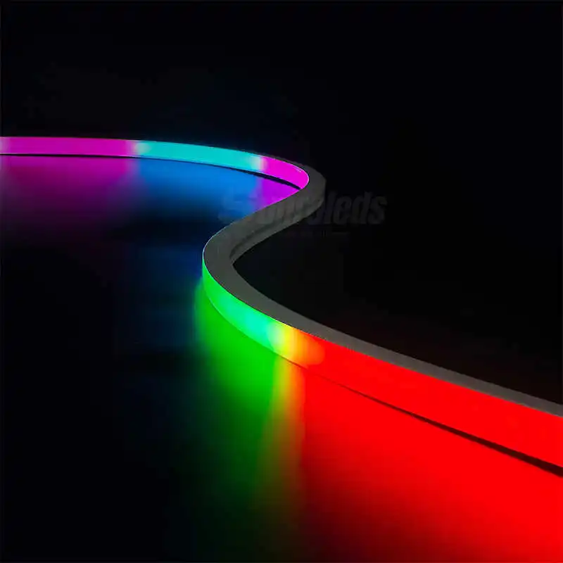 pixel neon rope light
