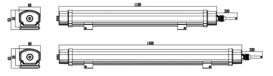 tri-proof size(1) Size