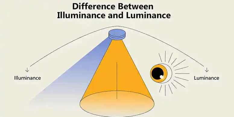 Luminance Vs illuminance