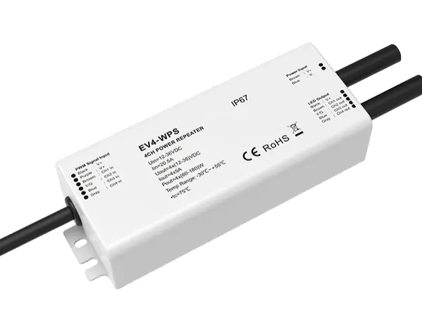 Power Repeater EV4 Outdoor Waterproof LED Amplifier