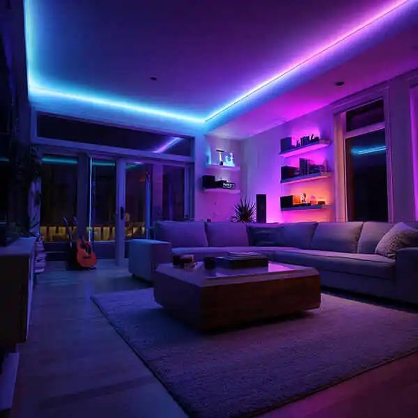 RGBW residential light RGBWW COB LED Strip for home
