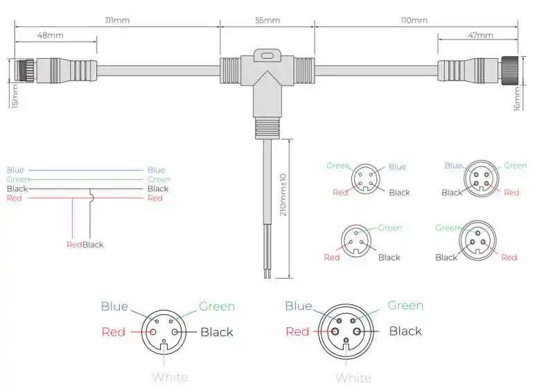 T Shape connector T Shape connector