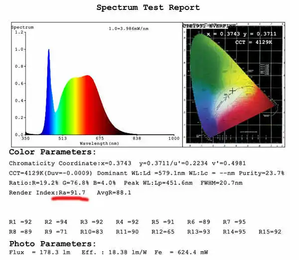black test report Test Report