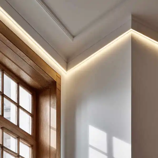 corner case LED Profile for Living room