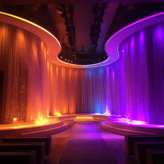 stage light RGBWW COB LED Strip for Stage Lighting