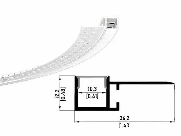 Side bend profile SH3612