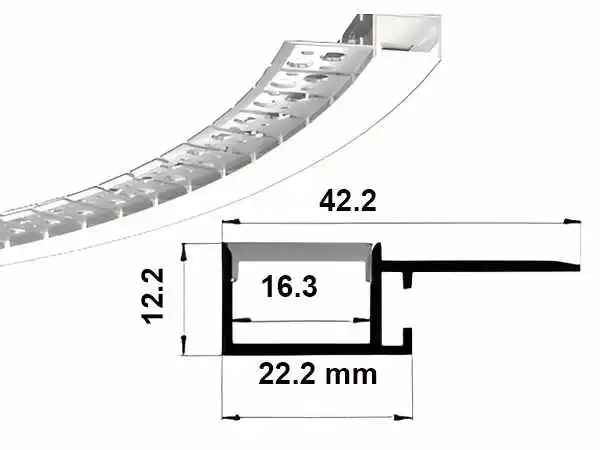 Side bend profile SH4212
