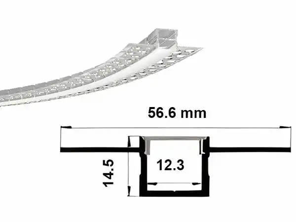 Side Bending LED Profile 5715
