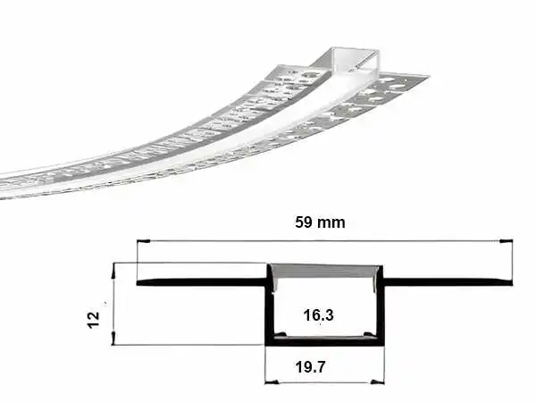 Side bend profile SH5912