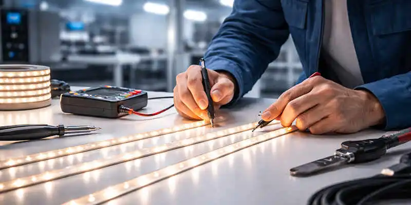LED Strip quality control